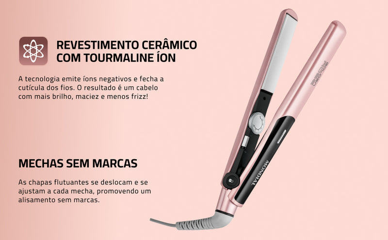 Prancha Alisadora Mondial 45W Bivolt P-20